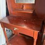 wooden cabinet and mirror Image 2