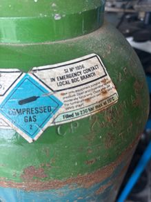 large gas bottle argoshield 5