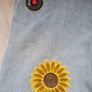 levis 550 relaxed fit Size 40/34 zip fly professional embroidery added in excellent condition Image 8