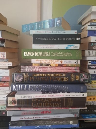 large collection of books