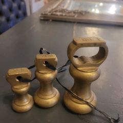 Librasco antique weighing scales x2