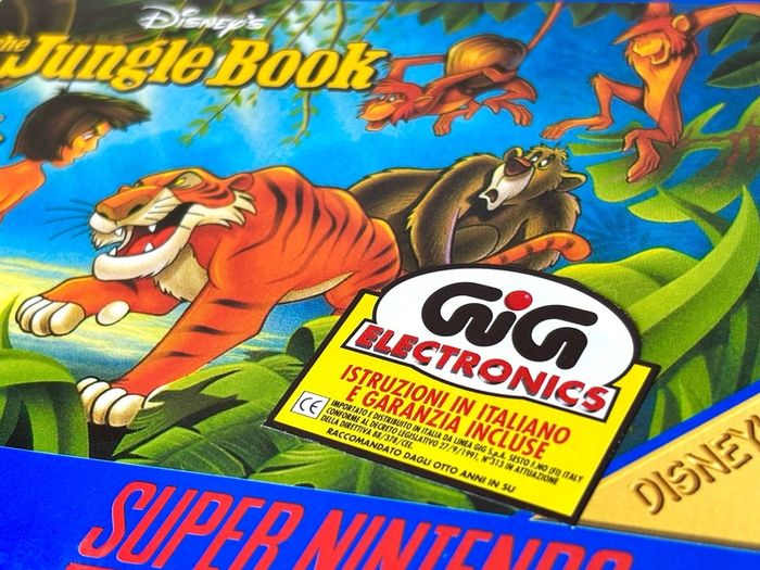 Disney's The Jungle Book for Nintendo SNES - Boxed and Brand New
