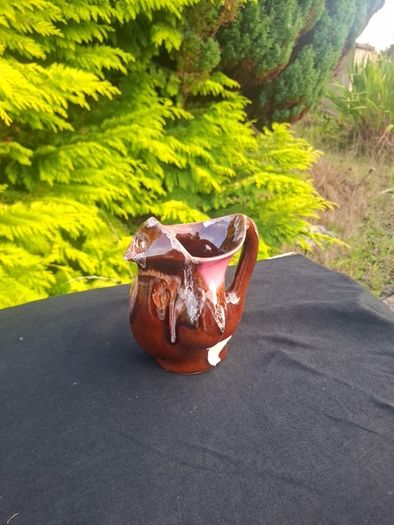 Old vallauris pottery pitcher postage possible