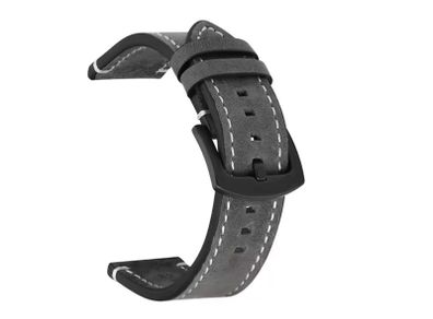 Calf leather watch band, strap 20mm