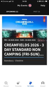 cream fields