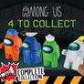 Among Us Series 2 Action Figure Crewmate Includes 2 Hats Hands And Acc - Grey Image 4