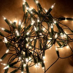 Indoor Christmas Lights, 150 bulbs | mains powered
