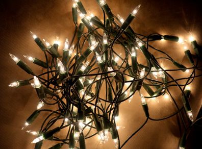 Indoor Christmas Lights, 150 bulbs | mains powered