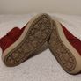 Clarks Kids Red leather Boots Image 9
