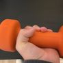 Orange Dumbbell Home Gym Weight 3 KG Image 3