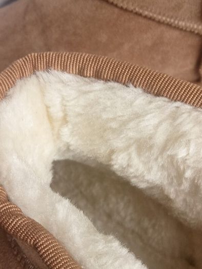 PRICE DROP Ladies Faux suede platform Ugg boots, Size 40/7, in  perfect condition