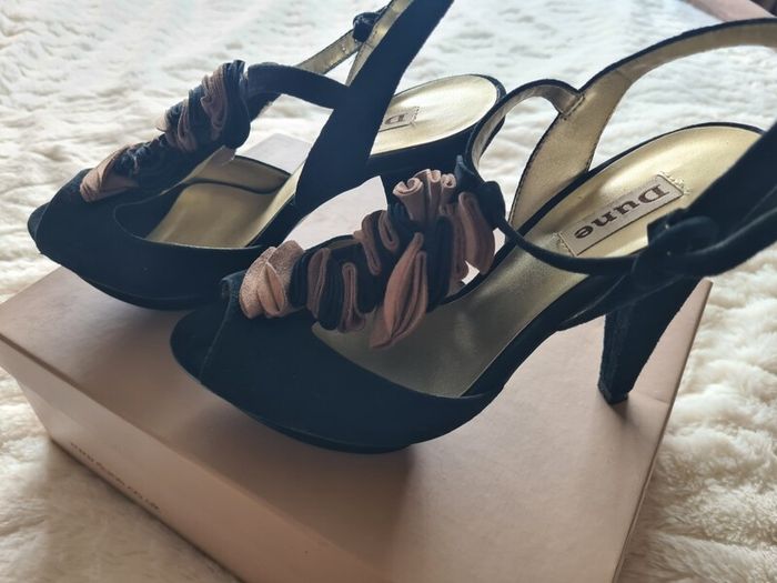 Dune black sandal