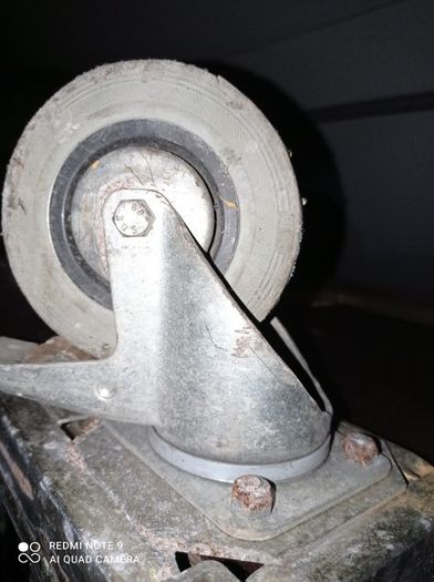Swivel castor wheels 360 degrees