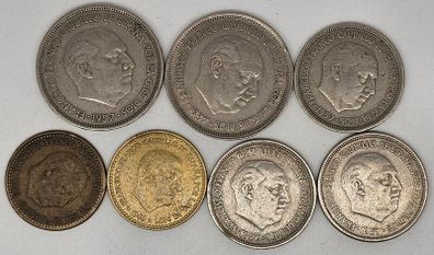 Spain Coin Lot See Pictures for Dates and Condition