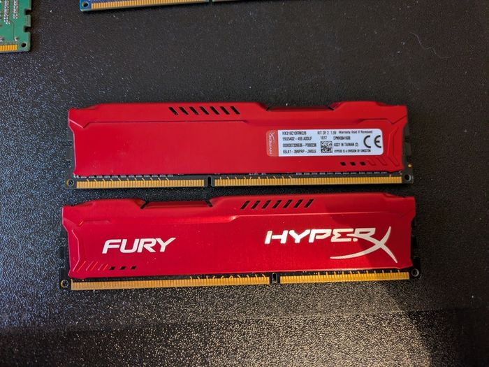 2x4gb Ddr3 1866 Mhz Cl10 1.5v Reference Hx318c10frk2/8