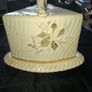 Beautiful Antique Cheese Dish with Cover Image 3