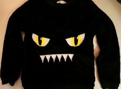 Kids MONSTER fluffy jumper - nice soft feel - very warm for Winter ski