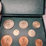 Ireland 1964 Coin Set Half Crown to Farthing Superb Condition Coins in Original Holder Image 7