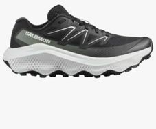 pair of Salomon Ultra Flow 2 Men's Versatile Trail Running Waterproof Shoes for Comfort, Good for Hiking and Trail Running on Outdoor Adventures, 2025 black and white