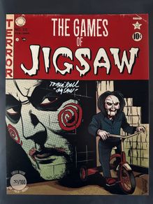 Tobin Bell Autograph Saw Comic Cover Print