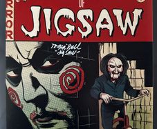 Tobin Bell Autograph Saw Comic Cover Print