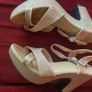Gold sandles Image 3