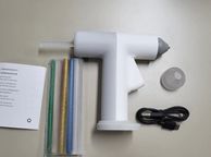 main image for ad BRAND NEW Hot Melt Glue Gun, 4V,Lithium Battery,Cordless With Glue Stick 125mm