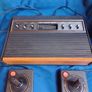 Atari 2600 'woody' console set with ganes Image 2