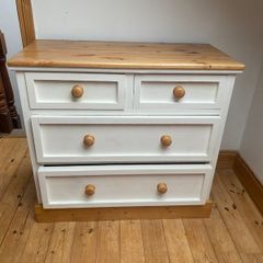 Handpainted chest of drawers