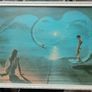 Wings Of Love Original 1970s Steven Pearson Large Framed Wall Art Print Retro Vintage Image 3