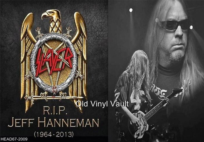 Slayer-Jeff Hanneman Tribute Poster Print-A3 Size