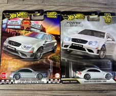 2 X Mercedes Clk 63 Amg Hot Wheels Premium