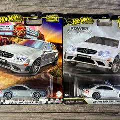 2 X Mercedes Clk 63 Amg Hot Wheels Premium