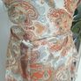 Boho wrap dress size small uk8-10 Image 3