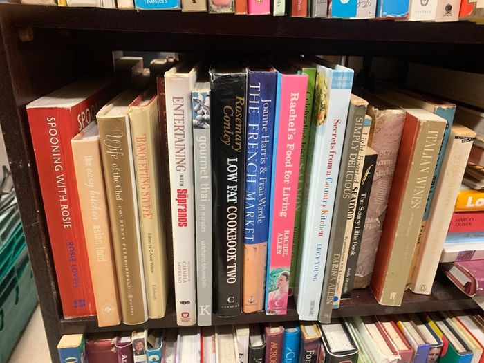 Large selection of COOK BOOKS view and select throughout all the photos