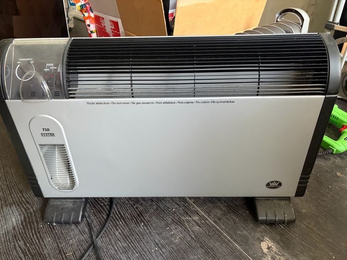 Electric fan heater