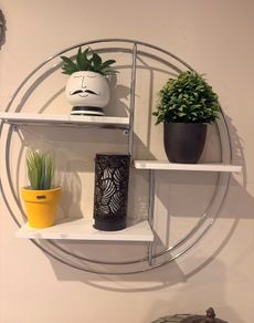 NEXT Round Wall Shelf - TWO