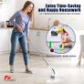 Electric Spin Scrubber, 2025 Upgrade 7 in 1 Electric Cleaning Brush,360RPM Powerful Cleaning, 1.5H Bathroom Scrubber Dual Speed with Extension Arm for Kitchen, Car, Tile, Wall, Floor, Shower Image 2