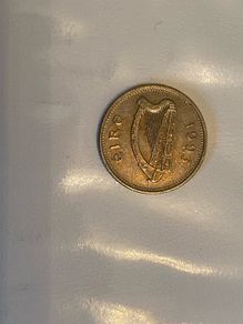 1993-1994 Irish 10 pence