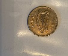 1993-1994 Irish 10 pence