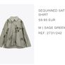 Zara satin co ord set Image 5