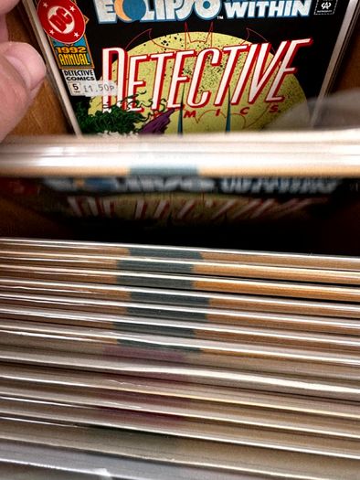 Detective Comics Batman Long Comic Box w 215 comics for Sale