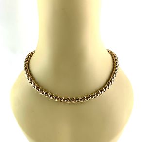 Vintage gold tone necklace