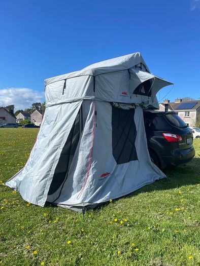 Extended Ventura Deluxe 1.4 Roof Top Tent+annex+ Insulated Thermal Liner(extra