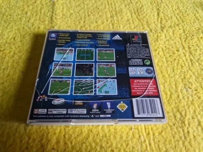 Adidas power soccer International 97 1997 PlayStation1 ps1 PlayStation2 ps2 games Original