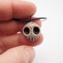 Mini Ceramic Skull Necklace Image 2
