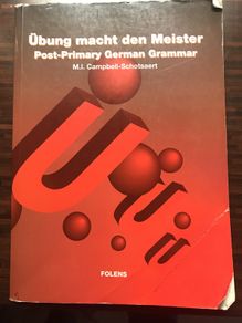German Grammar- Ubung macht den Meister