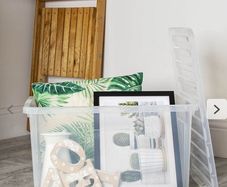 3 x 60L Clear Storage Box