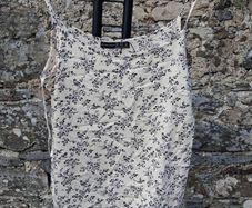 Atmosphere - Cream & Black Floral Print Cami