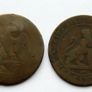 Antique France Spain Coins - 19th Century Image 3